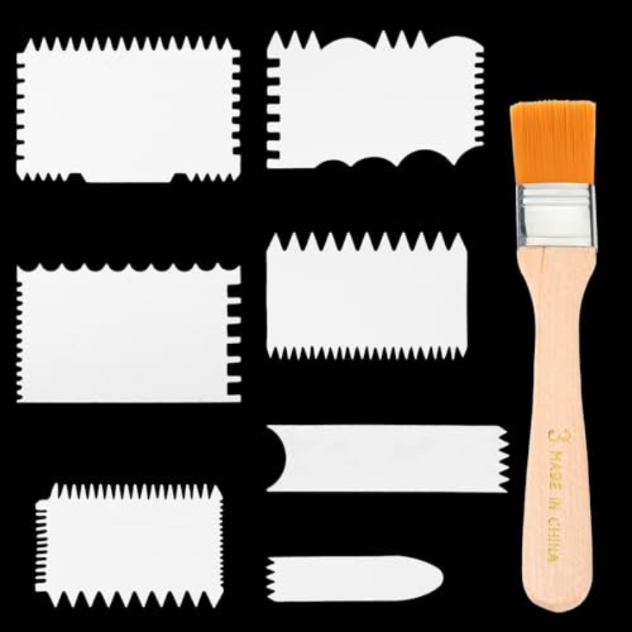 Acrylic Pour Paint - 8pcs Acrylic Swipe Painting Tools Paint