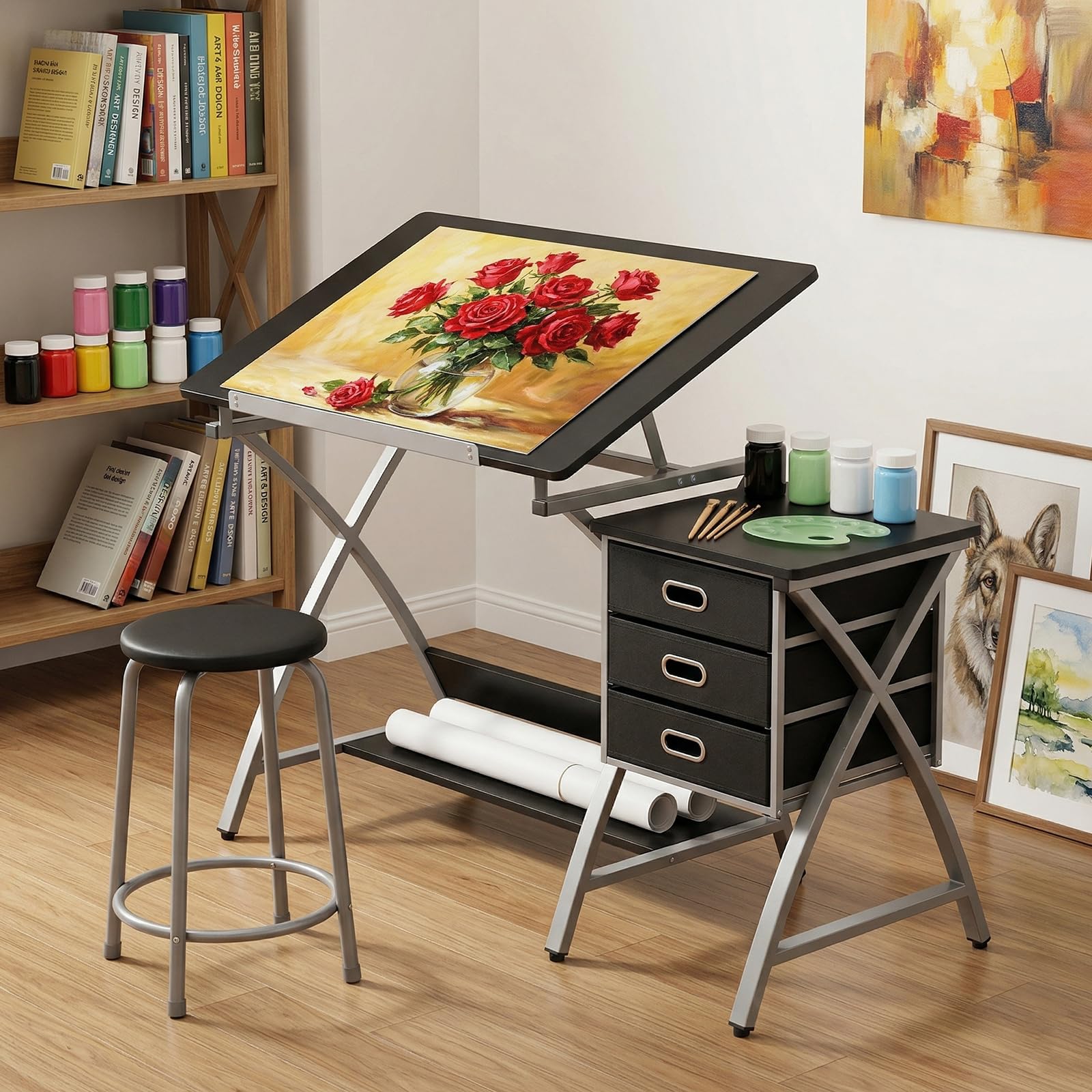 Art & Craft Kids Toys - Tabletop Adjustable Drafting Table, Drawing Table