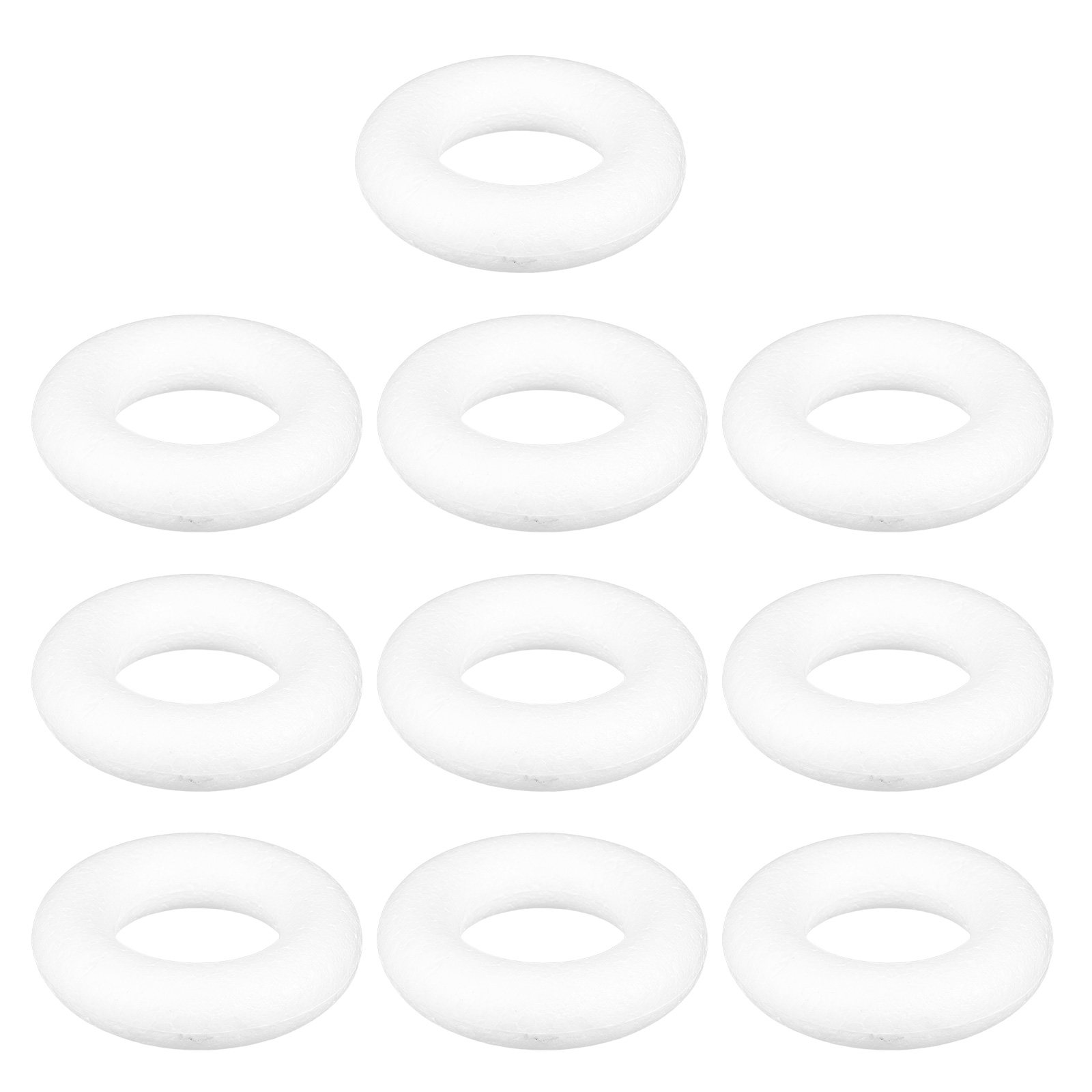 Art And Craft For Xmas - 10Pcs Blank Foam Circles Versatile Craft