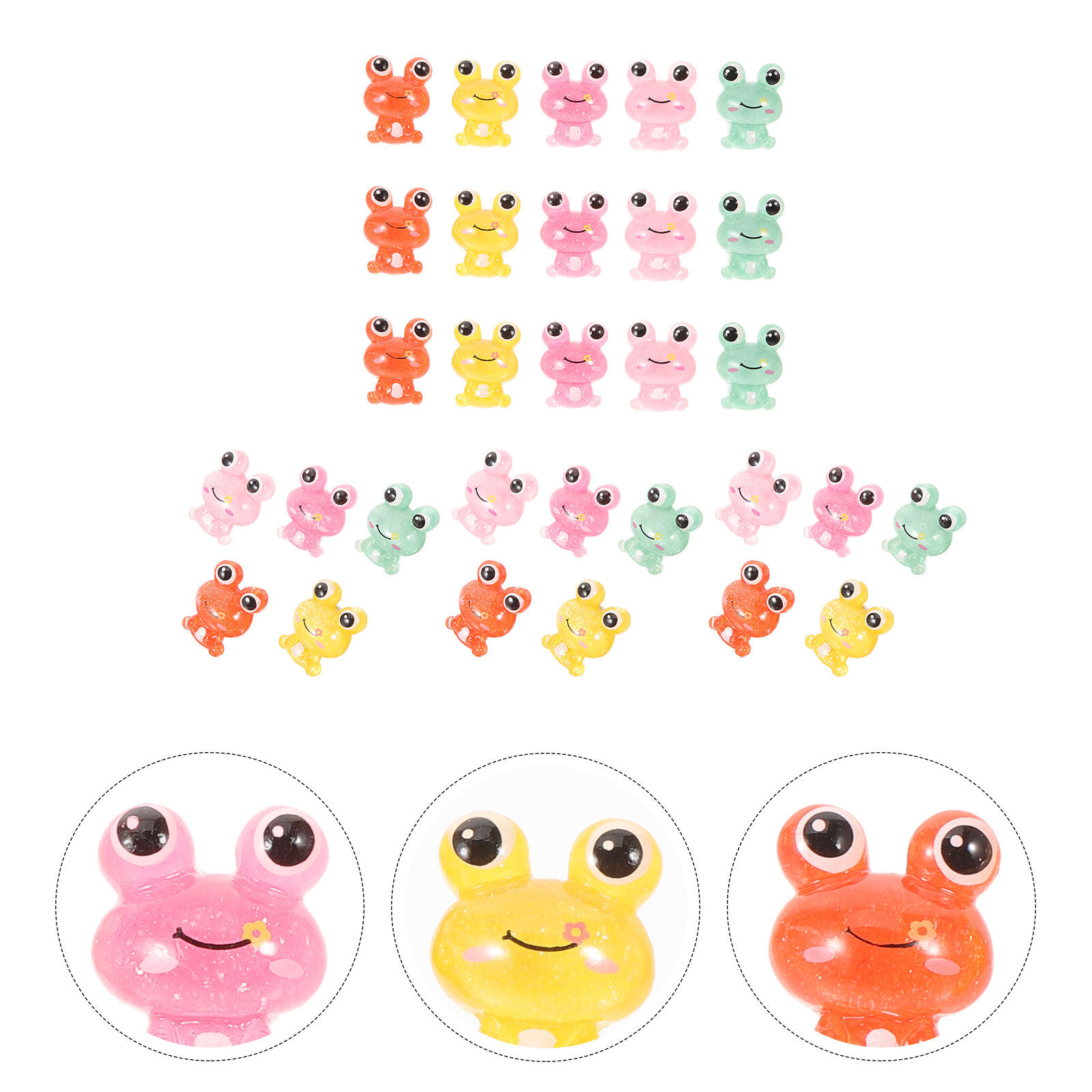 Art Craft Animals - 30Pcs Animal Shaped Frog Push Pins