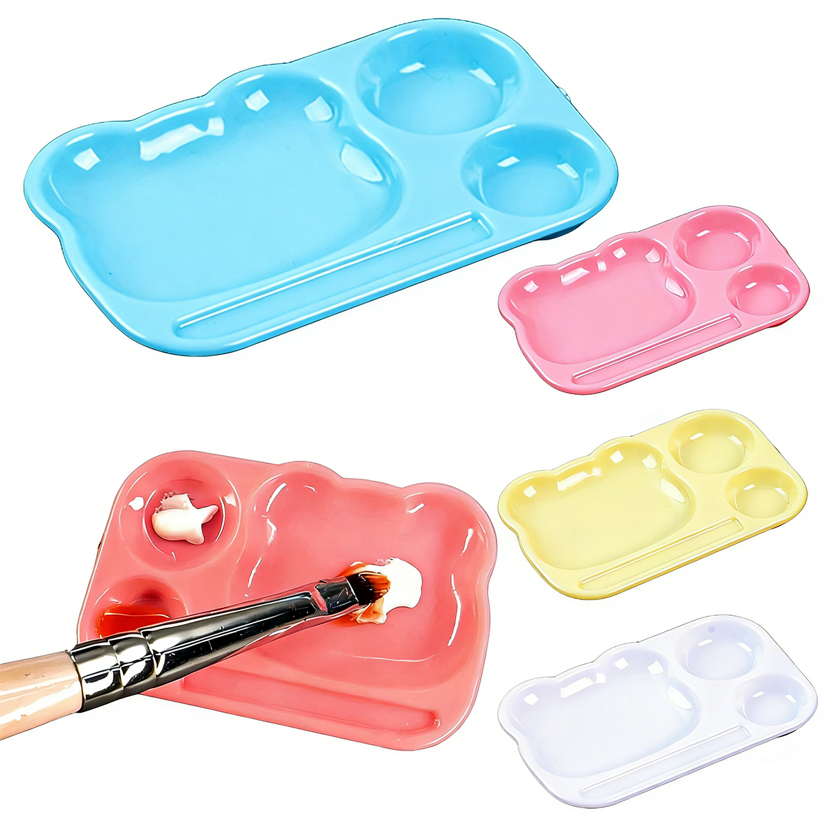 Acrylic Pour Paint - Mini Nail Art Mixing Palette –
