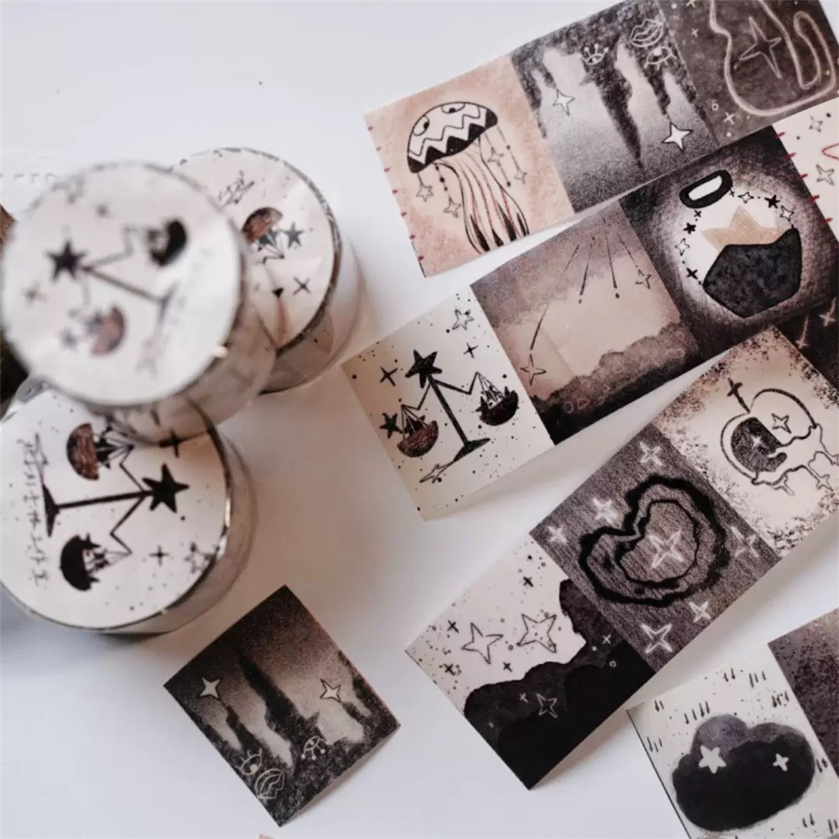 Washi Tape Rolls - MuZiShan Studio The Whispers Of The