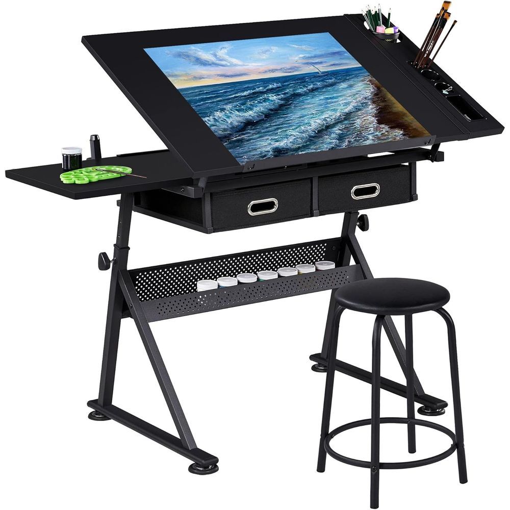 Art & Craft Kids Toys - Drafting Table for Artists, Height Adjustable