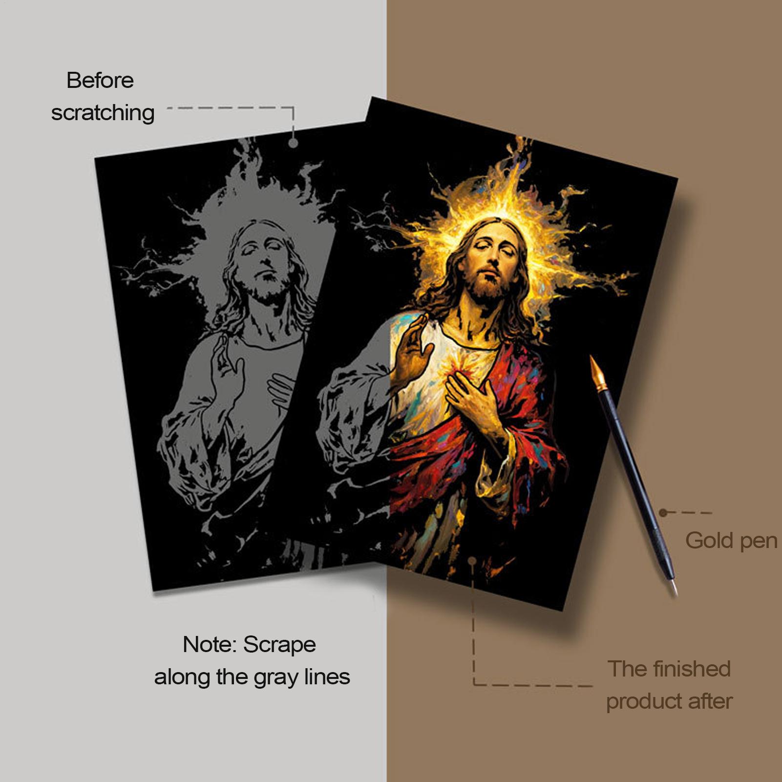 Scratch Book Jesus Scratch Pai - đánh giá và giá Art Craft For 3 Year Old