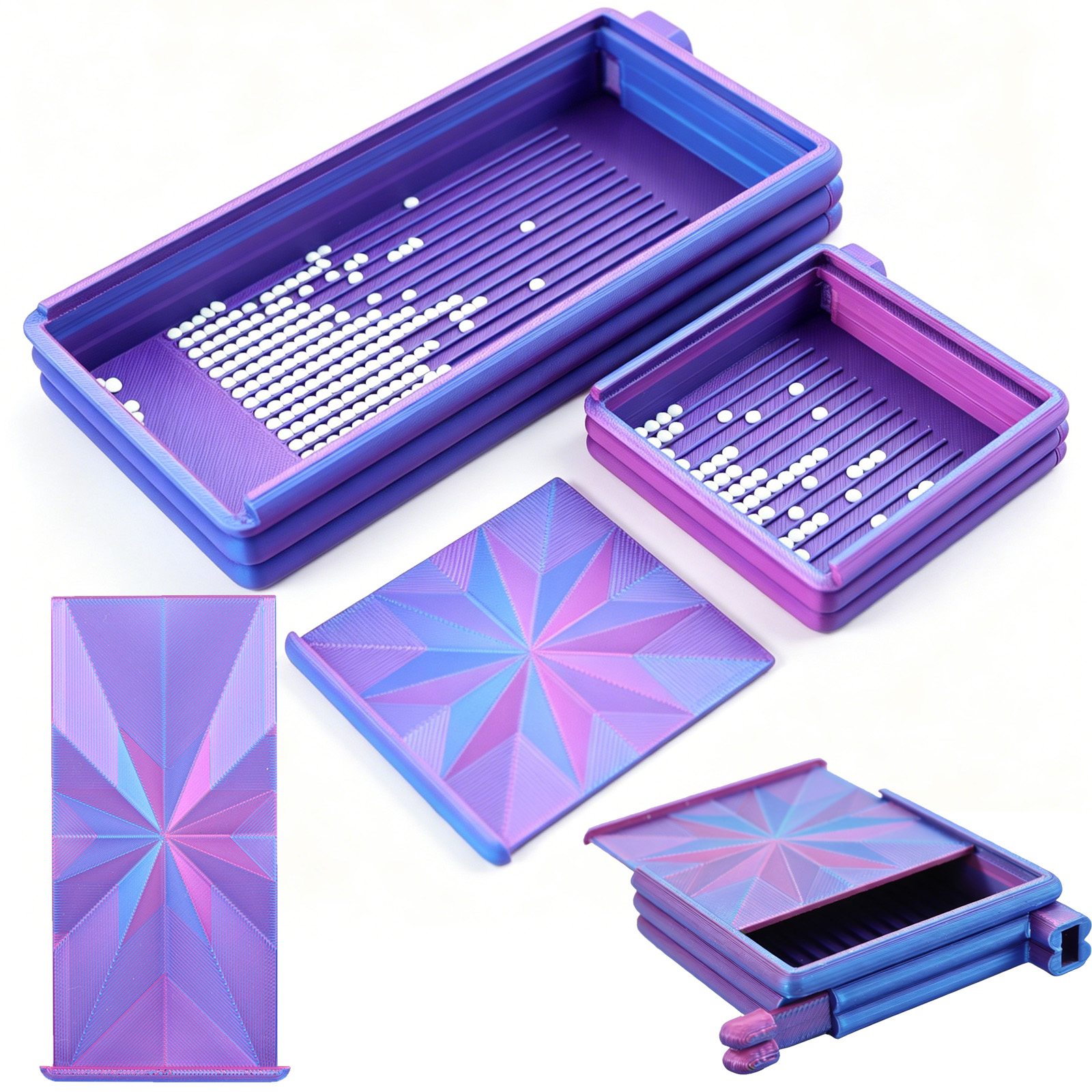 3 in 1 Gradient Color Diamond  - đánh giá và giá Art Craft Organizer