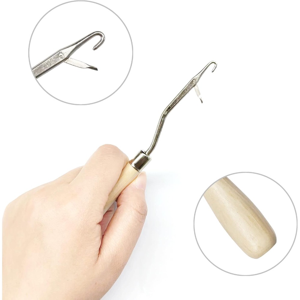 5PCS Latch Hooks Set, Differen - đánh giá và giá Crochet Hook Set