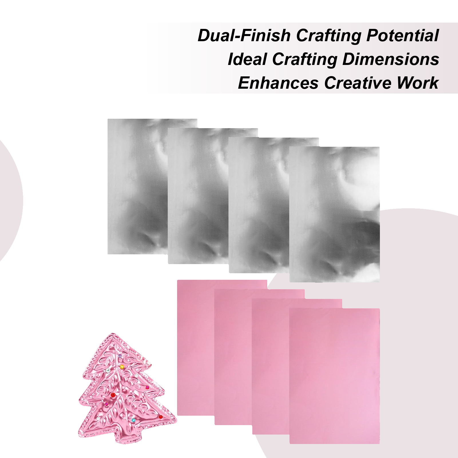 Embossing Foil 8 Pieces Alumin - đánh giá và giá Art Craft With Paper