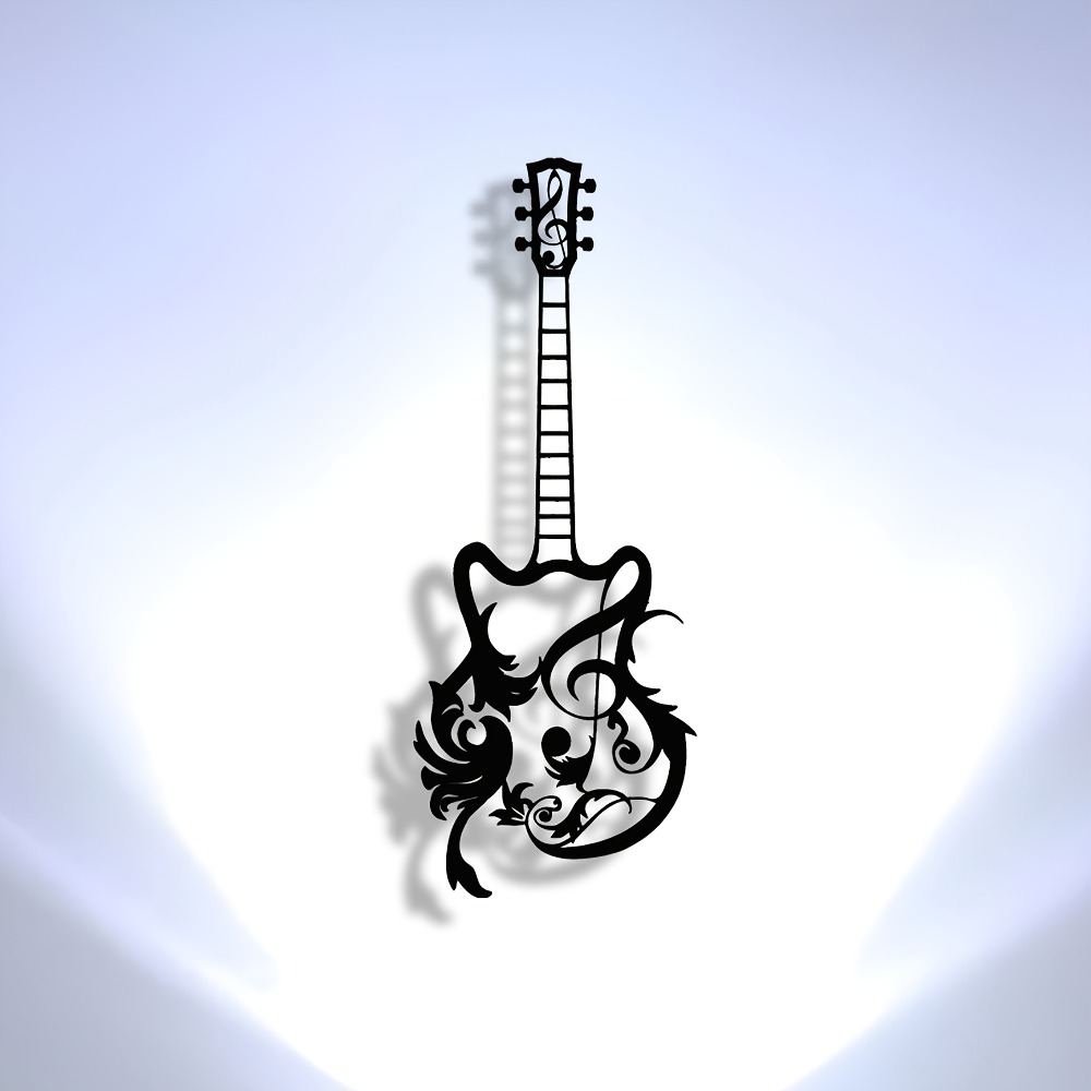 CIFbuy Forged Metal Guitar Wal - đánh giá và giá Art Craft Cafe