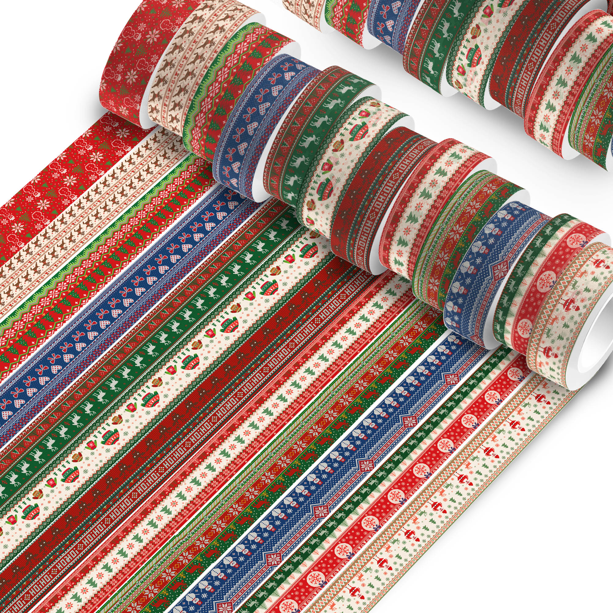 Christmas Washi Tape And Backg - đánh giá và giá Washi Tape Rolls