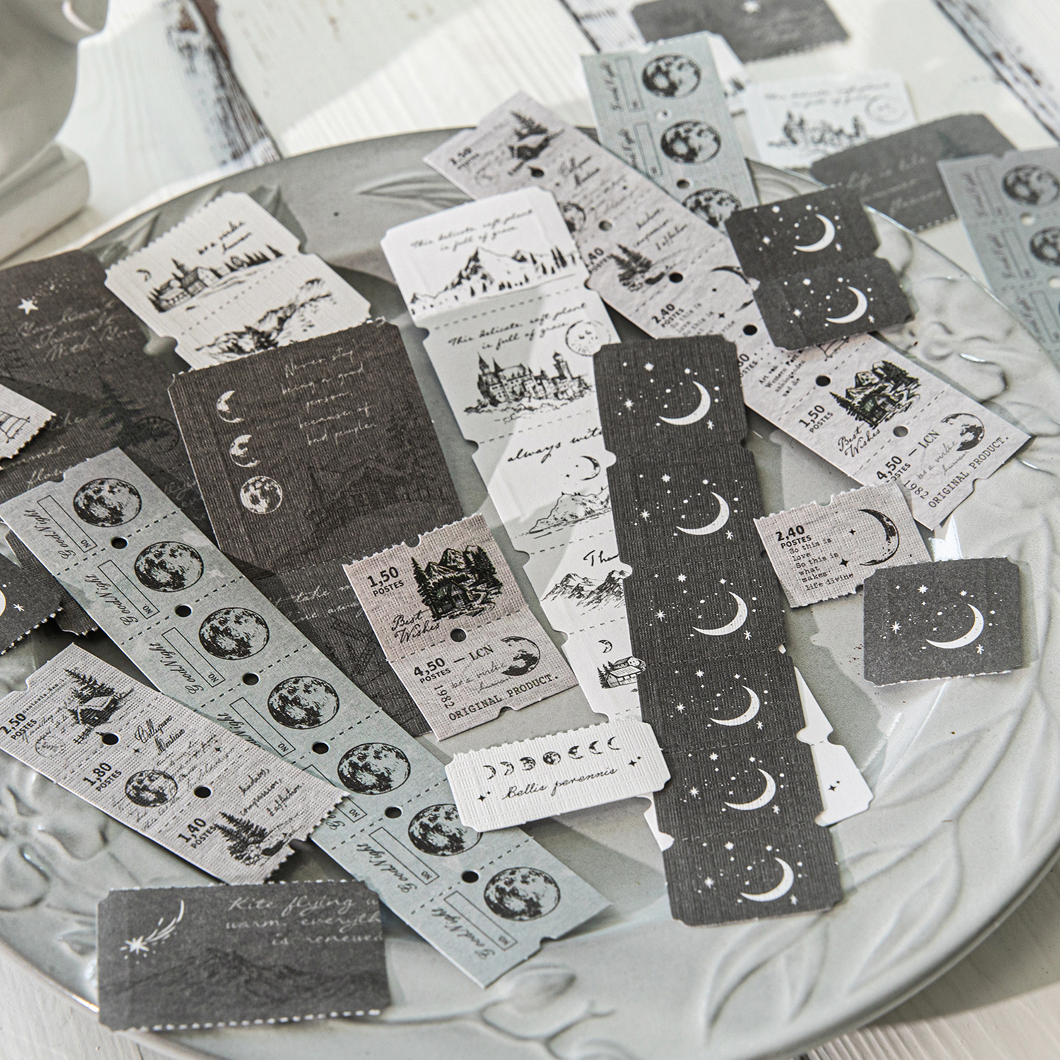 10pcs Retro Label Strip Sticke - đánh giá và giá Art Craft For 3 Year Old