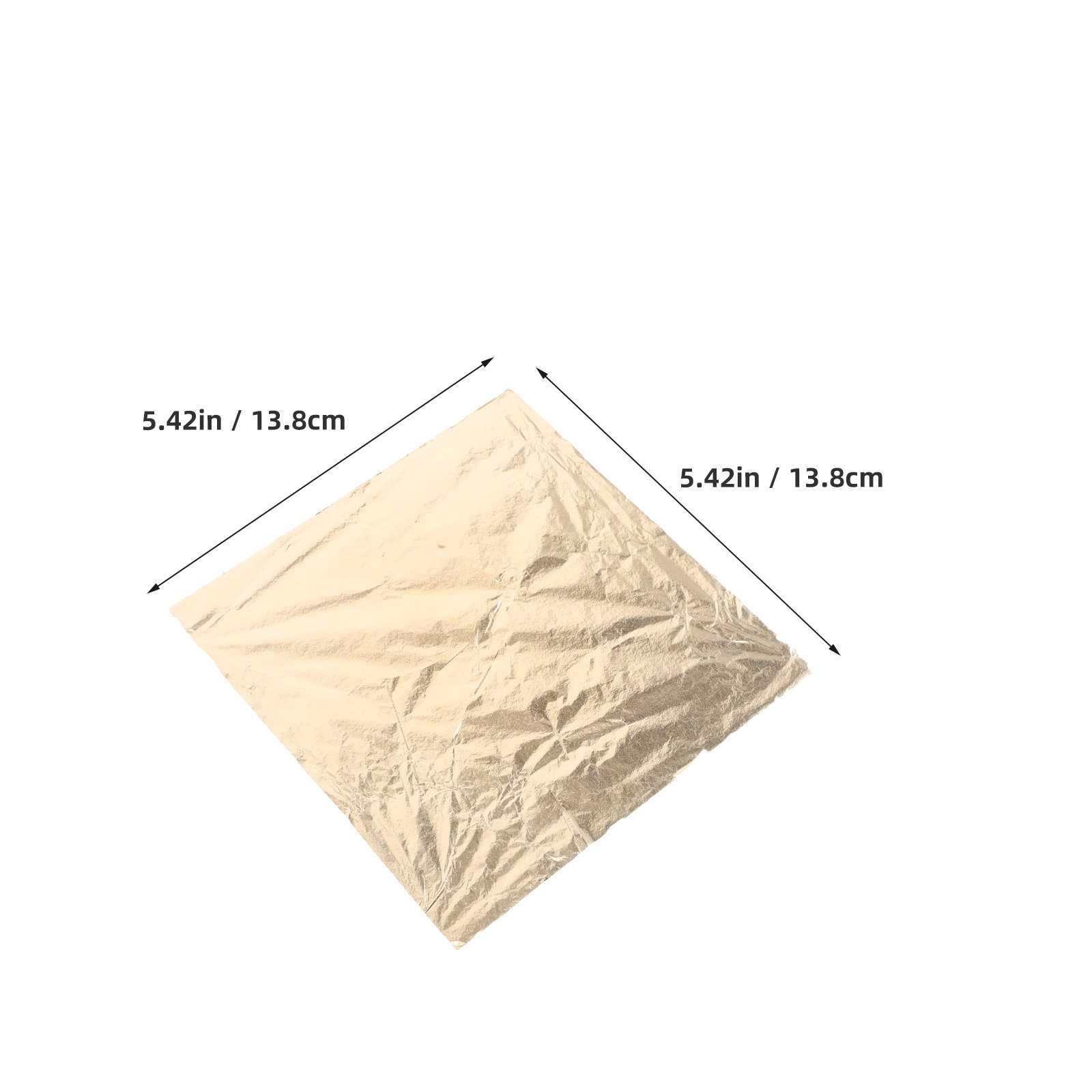 100 Sheets Gold Foil Leaf Pape - đánh giá và giá Art Craft With Paper