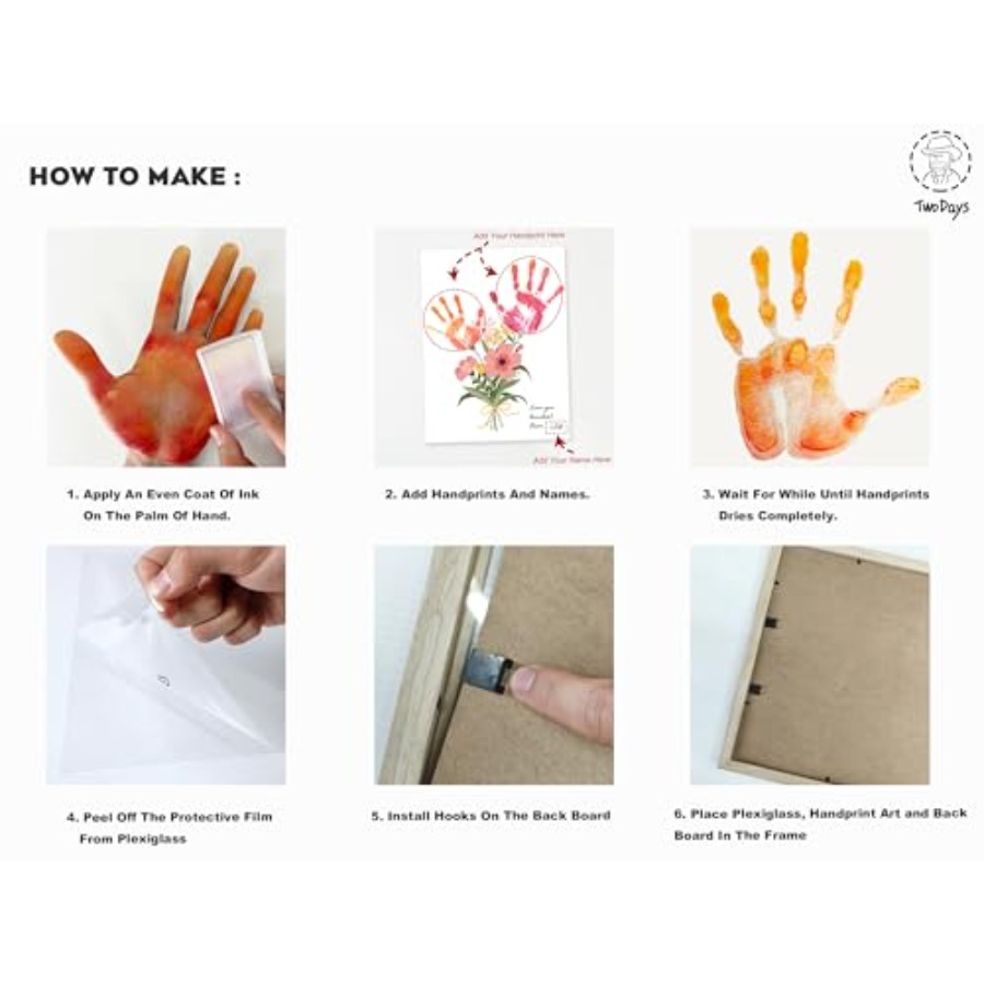 Flower Bouquet Handprint Art C - đánh giá và giá Art & Craft Kids Toys