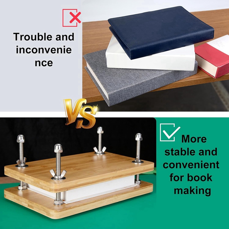 Book Bookbinding, Wooden Bambo - đánh giá và giá Bookbinding Supply Kit