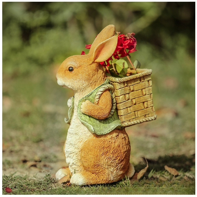 Outdoor Garden Statues Rabbit  - đánh giá và giá Art Craft Animals