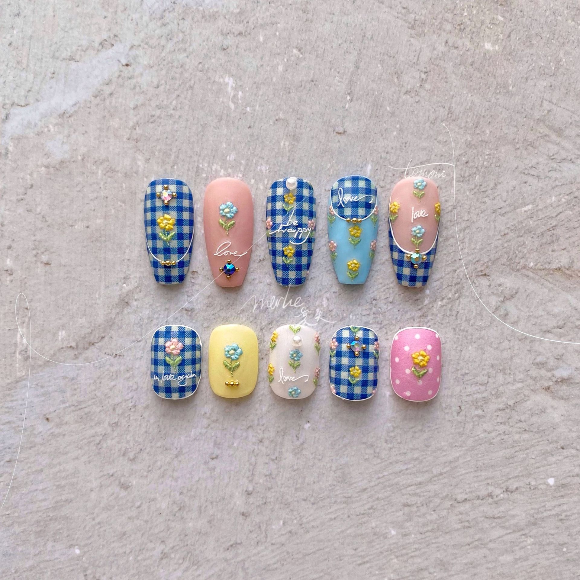 New Craft 5D Embossing Nail Ar - đánh giá và giá Letter S Art Craft