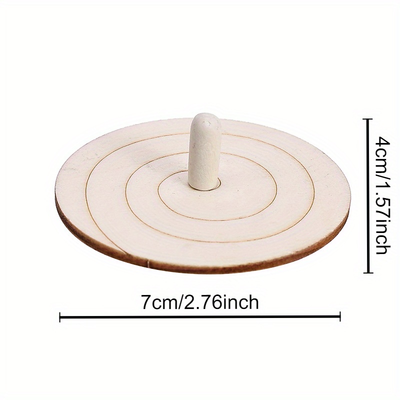 Wooden Spinning Top Craft Kit  - đánh giá và giá Eco Art Craft