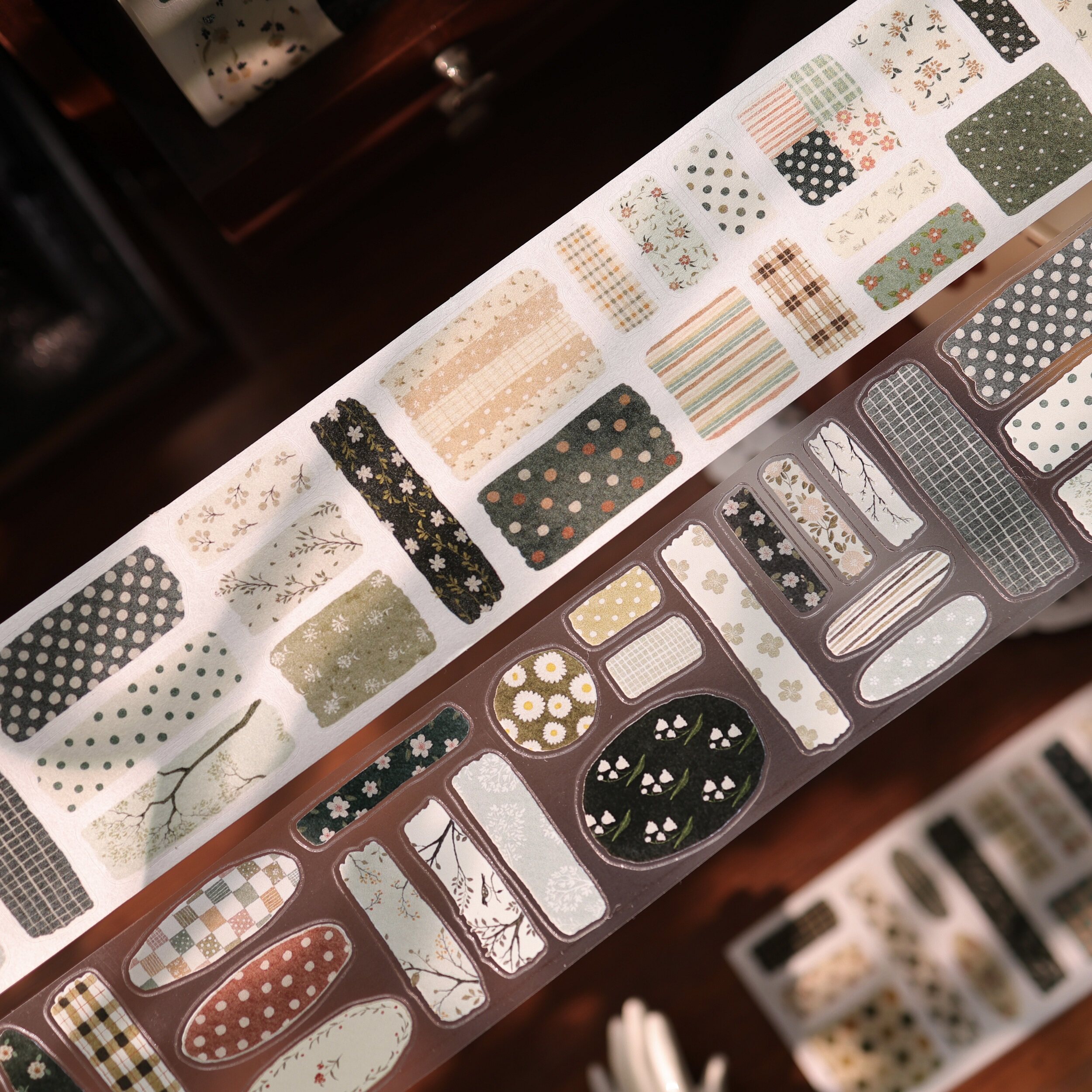 YiEr Studio Vintage Floral Pat - đánh giá và giá Washi Tape Rolls