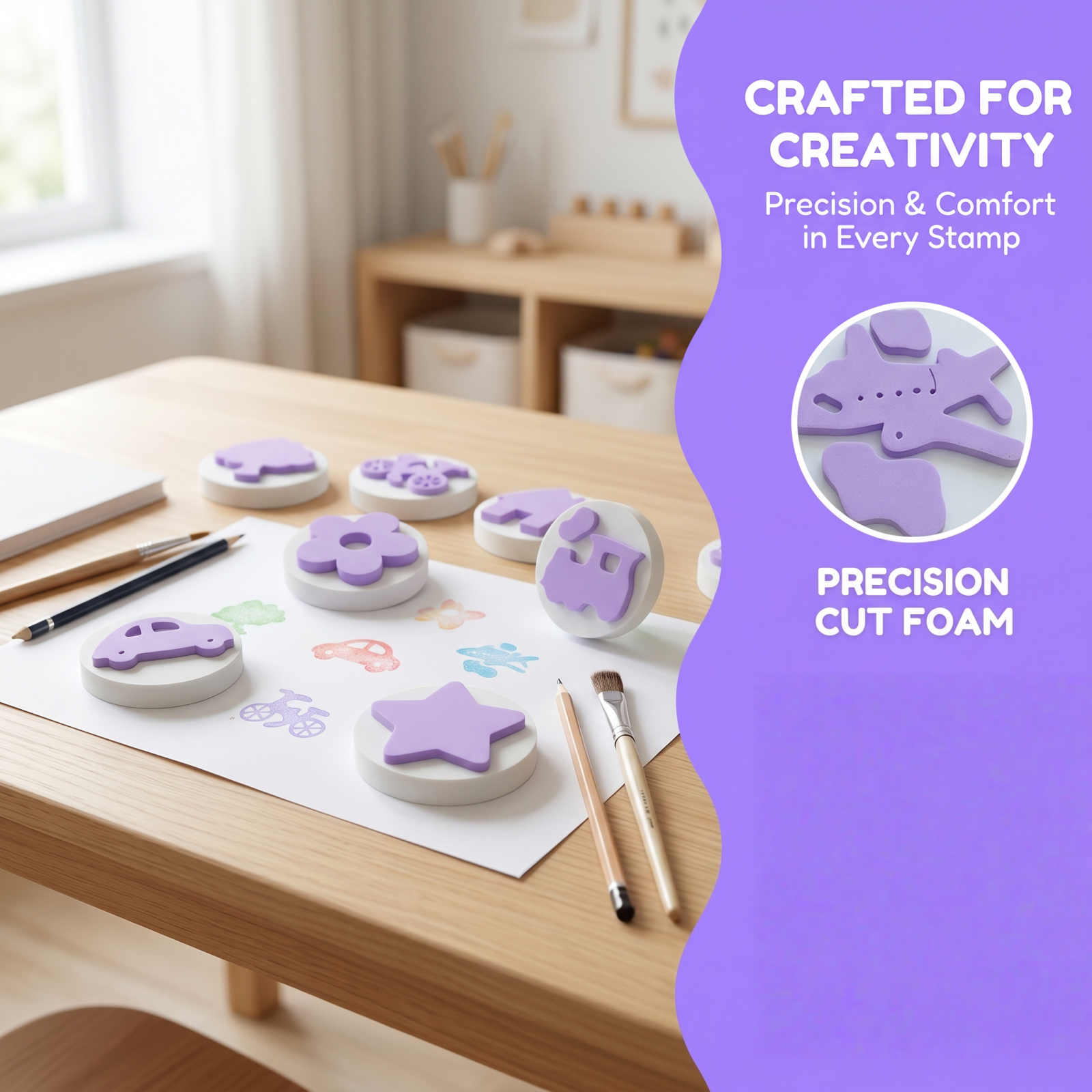 24Pcs EVA Foam Stamp Set, Non- - đánh giá và giá Art Craft Animals
