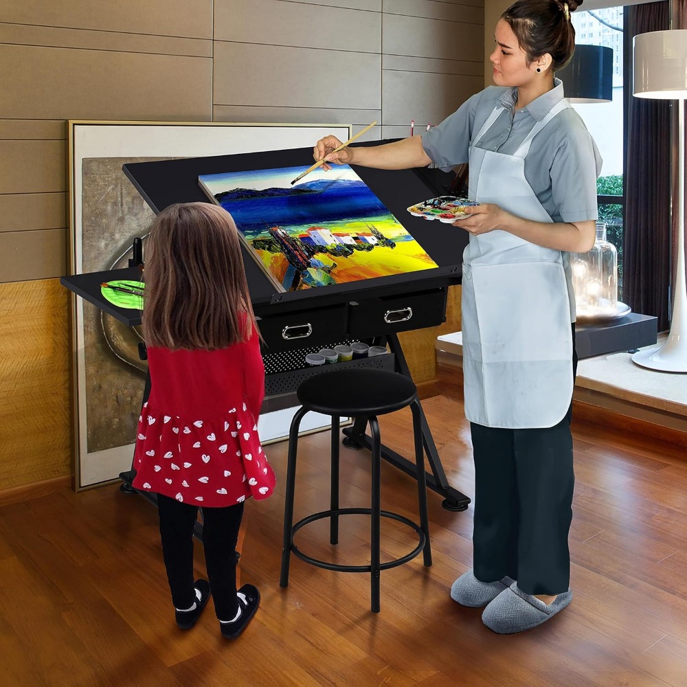Art Craft Table with Adjustabl - đánh giá và giá Art & Craft Kids Toys