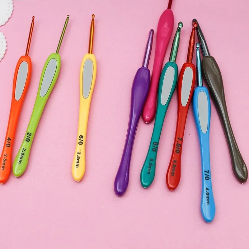 Color Soft Handle Crochet Tool - đánh giá và giá Crochet Hook Set
