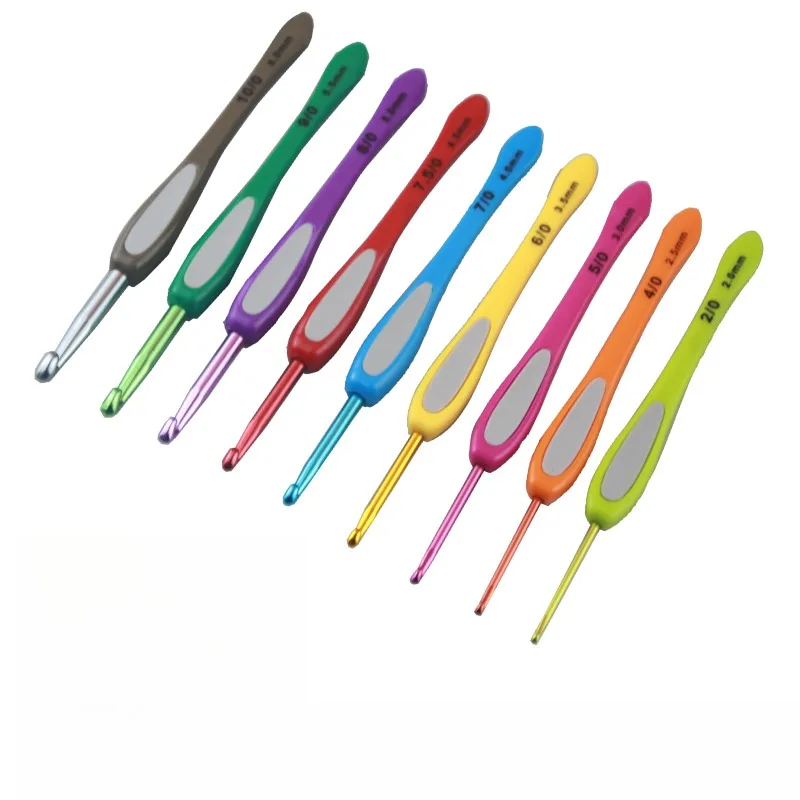 Color Soft Handle Crochet Tool - đánh giá và giá Crochet Hook Set