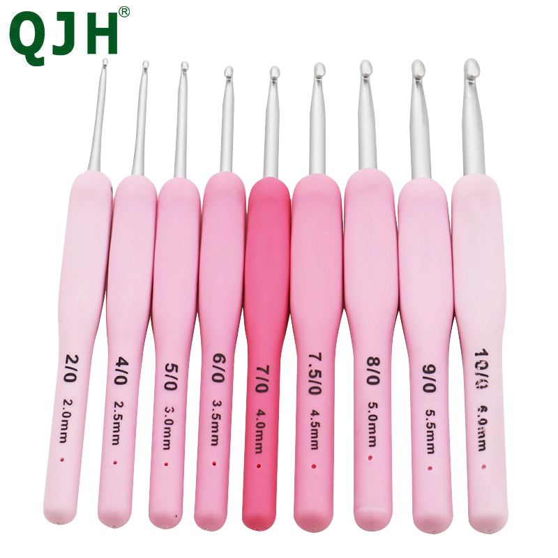 9pcs Silicone Handle Crochet H - đánh giá và giá Crochet Hook Set
