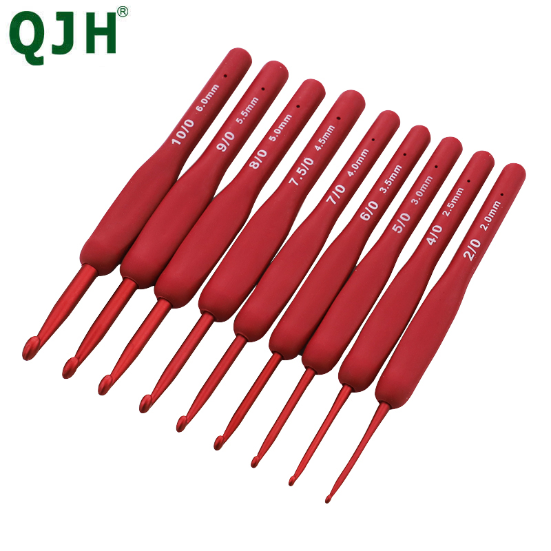 9pcs Silicone Handle Crochet H - đánh giá và giá Crochet Hook Set