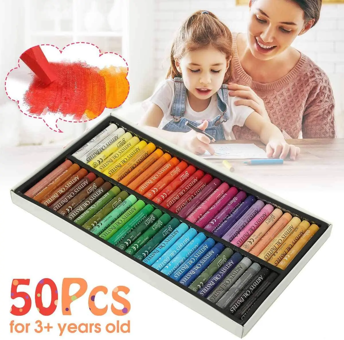MUNGYO Artist Oil Pastel Set 1 - đánh giá và giá Chalk Pastel Set