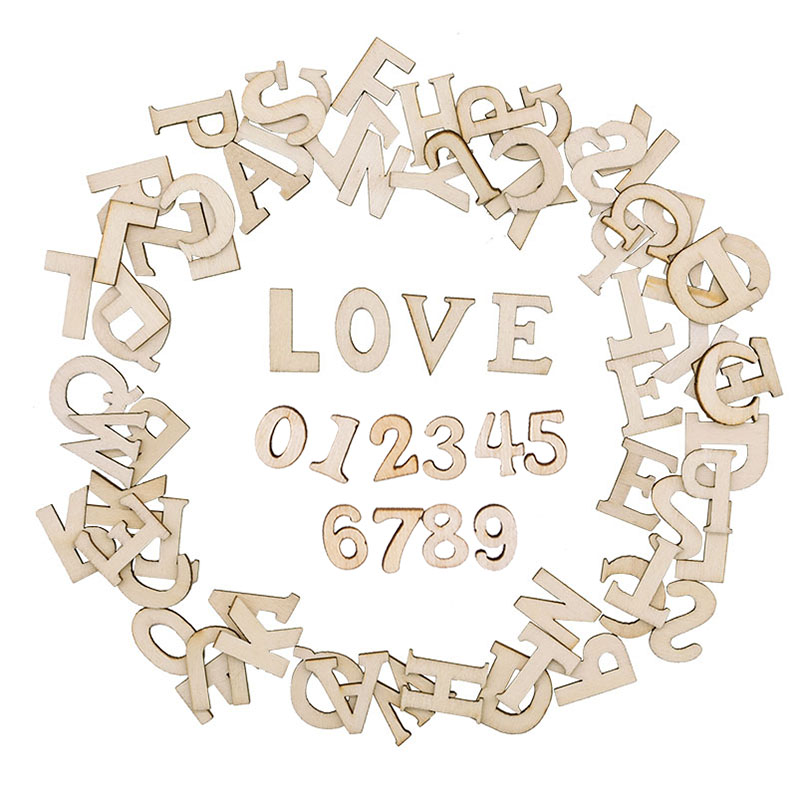100pcs Wood English Alphabet D - đánh giá và giá Letter S Art Craft