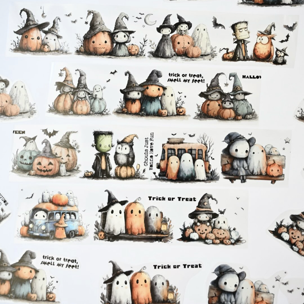 1Loop NEVERLAND Vintage Hallow - đánh giá và giá Washi Tape Rolls