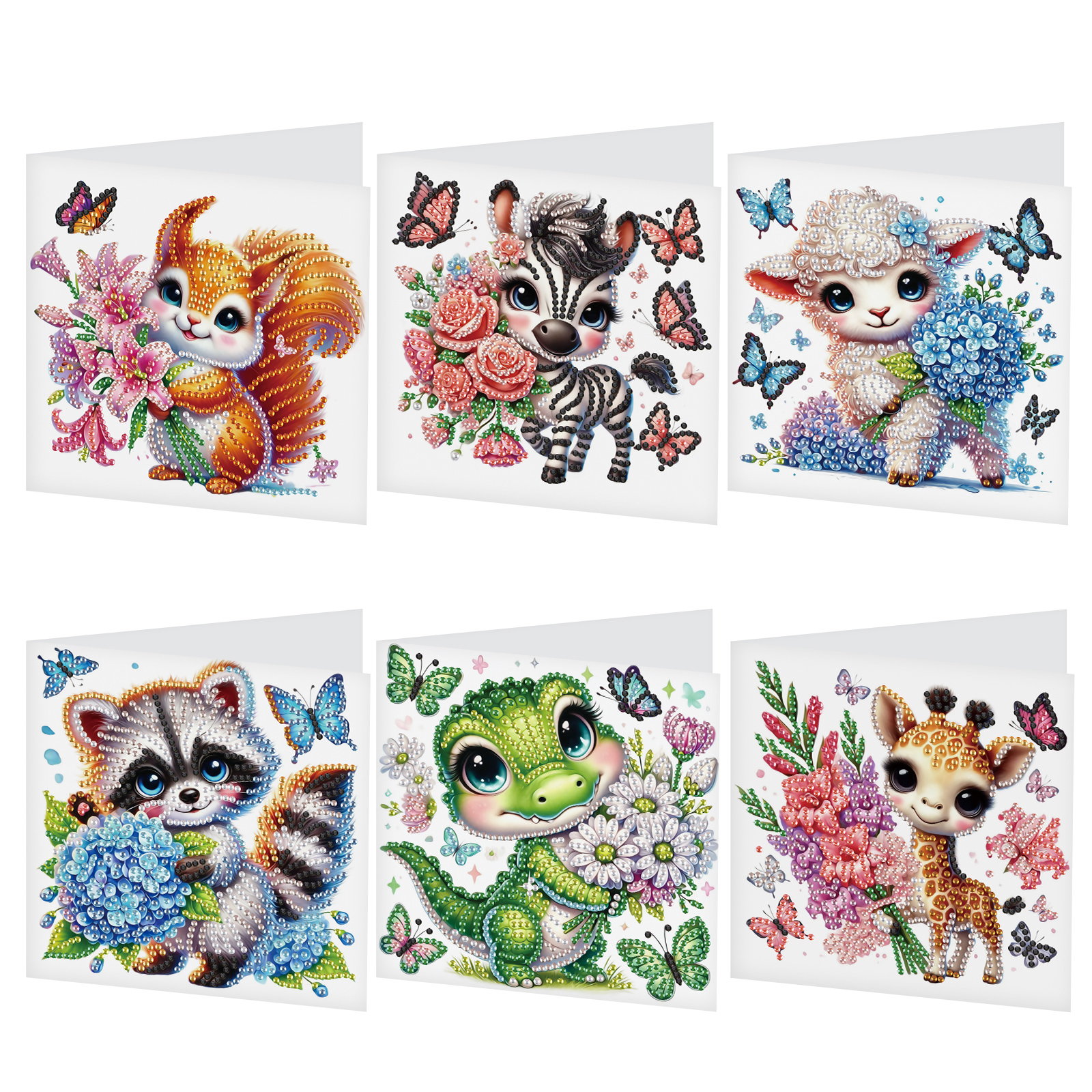 6Pcs Diamond Art Painting Gree - đánh giá và giá Art Craft Animals