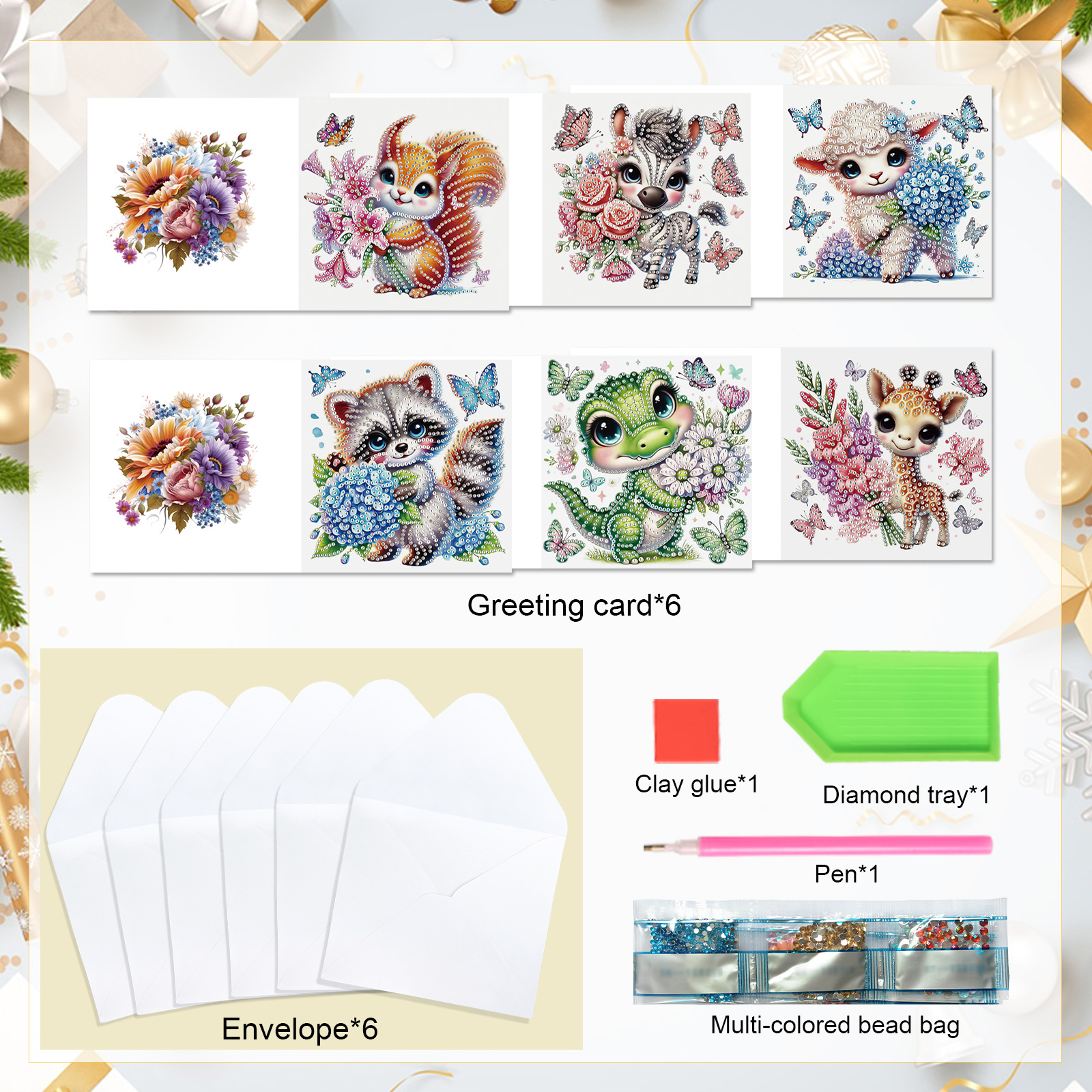 6Pcs Diamond Art Painting Gree - đánh giá và giá Art Craft Animals