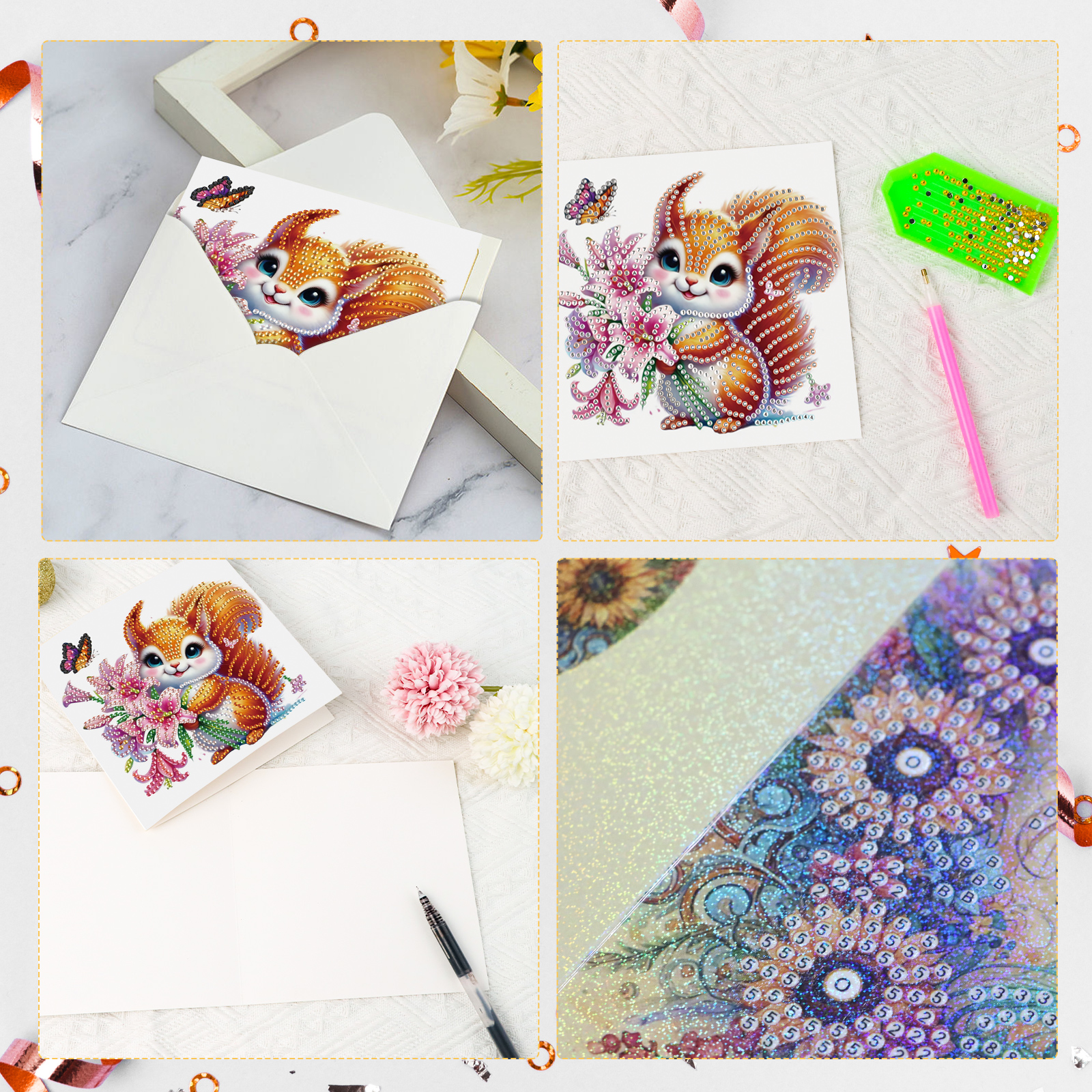 6Pcs Diamond Art Painting Gree - đánh giá và giá Art Craft Animals