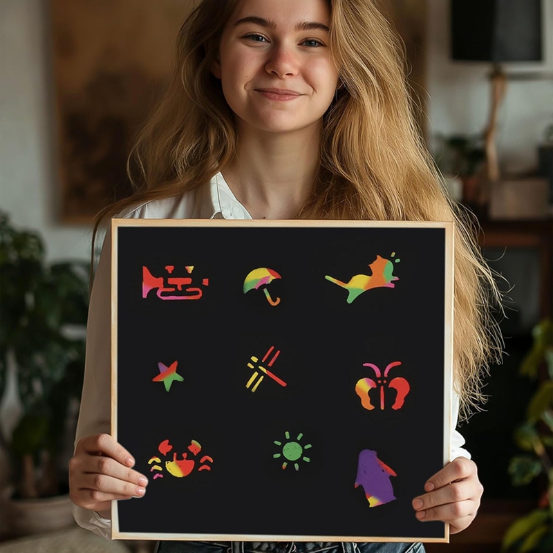 Scratch Paper Art Set, Black C - đánh giá và giá Art Craft Games