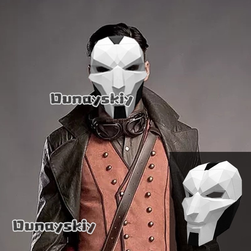AKhada Jhin Oni Mask DIY Paper - đánh giá và giá Art Craft Games