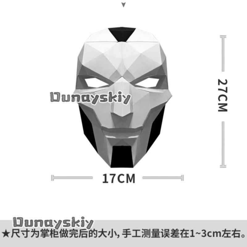 AKhada Jhin Oni Mask DIY Paper - đánh giá và giá Art Craft Games