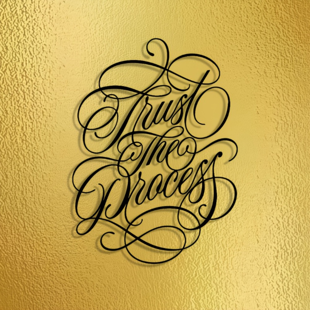 1pc Calligraphy Motto Phrase M - đánh giá và giá Art Craft Cafe