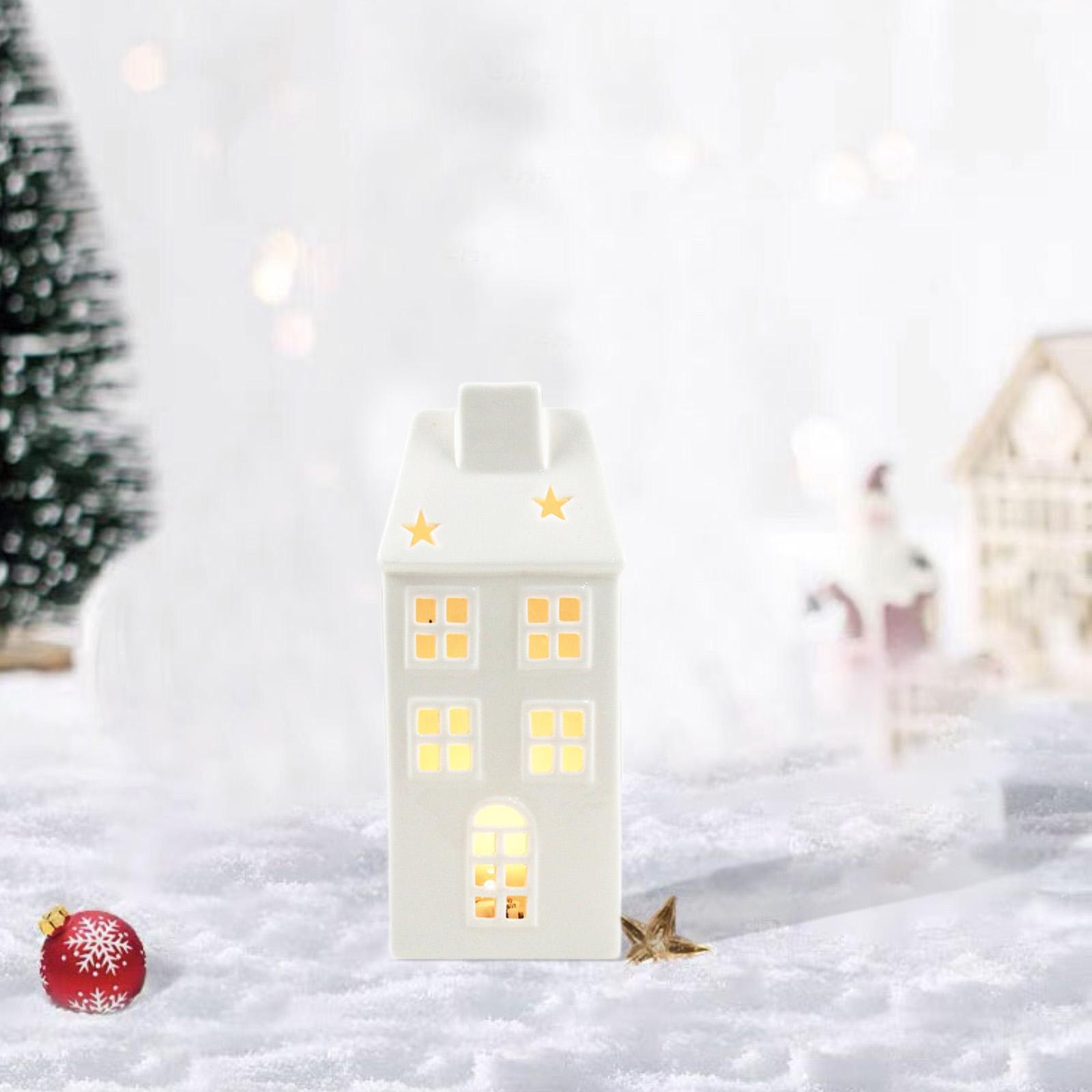Ceramic Xmas House Bedroom Tab - đánh giá và giá Art And Craft For Xmas
