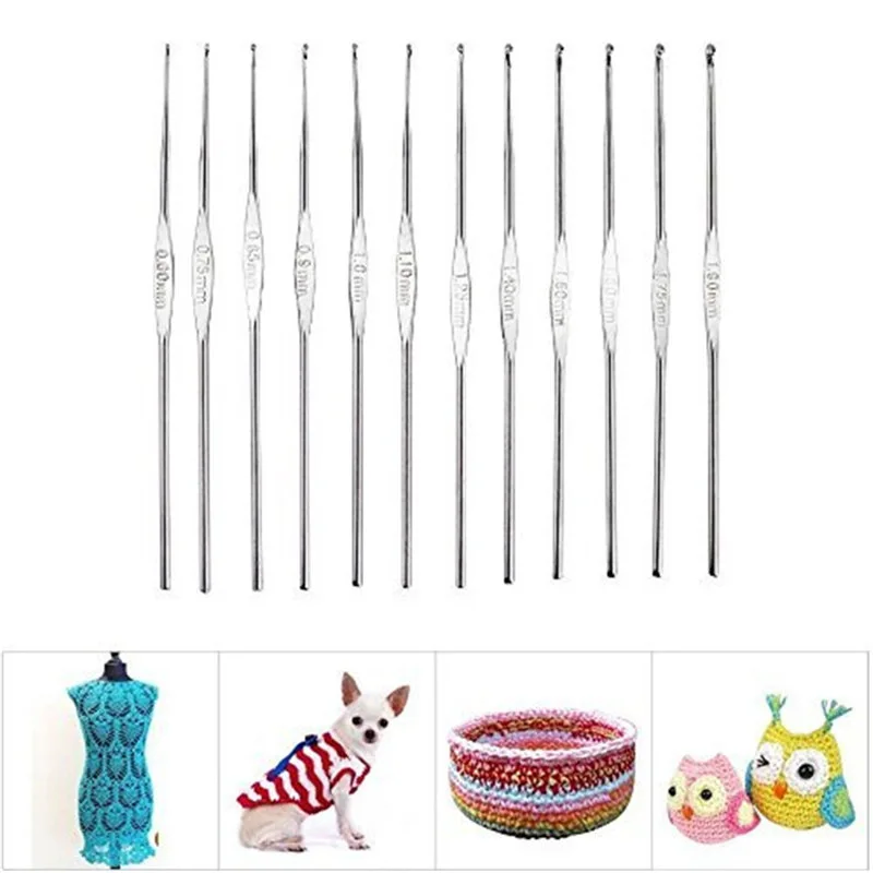 Metal Handle Crochet Hook Knit - đánh giá và giá Crochet Hook Set