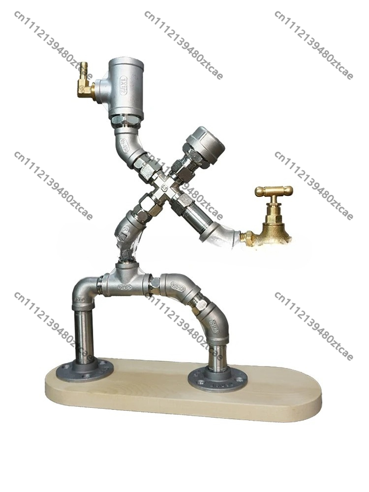 Stainless Steel Water Pipe Orn - đánh giá và giá Art Craft Cafe