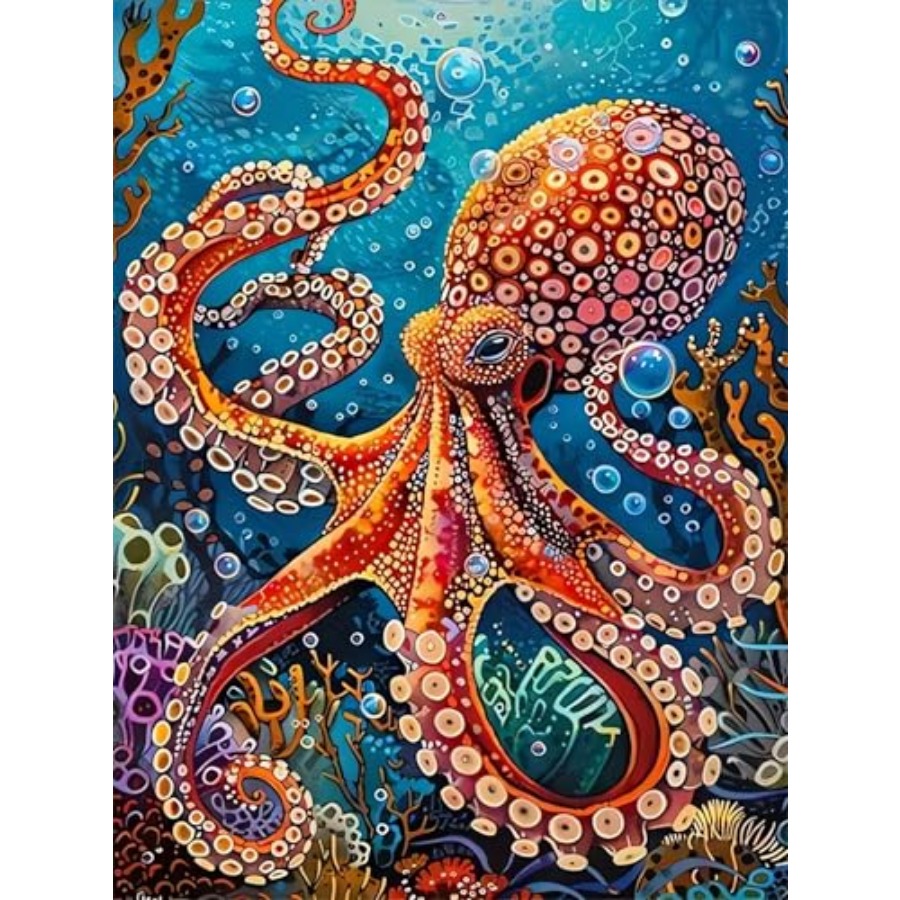 Octopus Diamond Art Kits for A - đánh giá và giá Art Craft Animals
