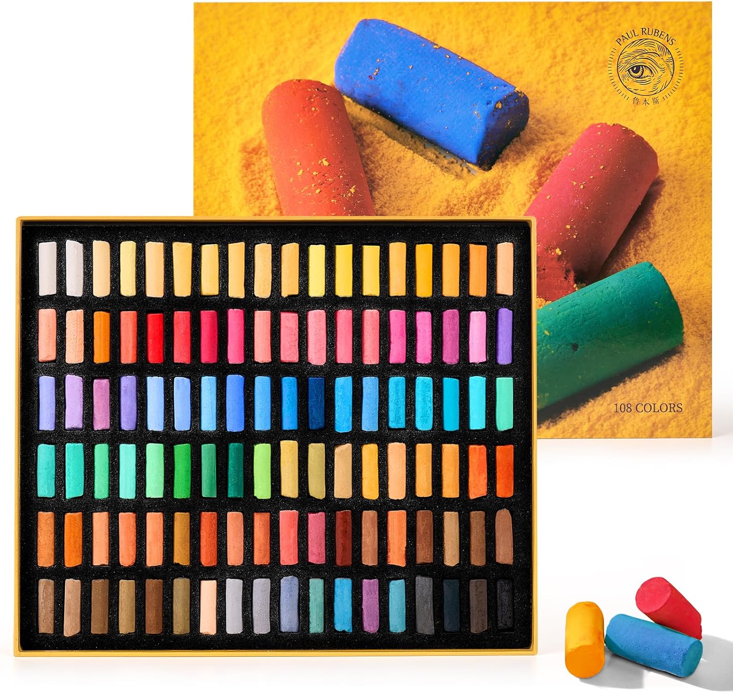 Paul Rubens Soft Pastel Set 48 - đánh giá và giá Chalk Pastel Set