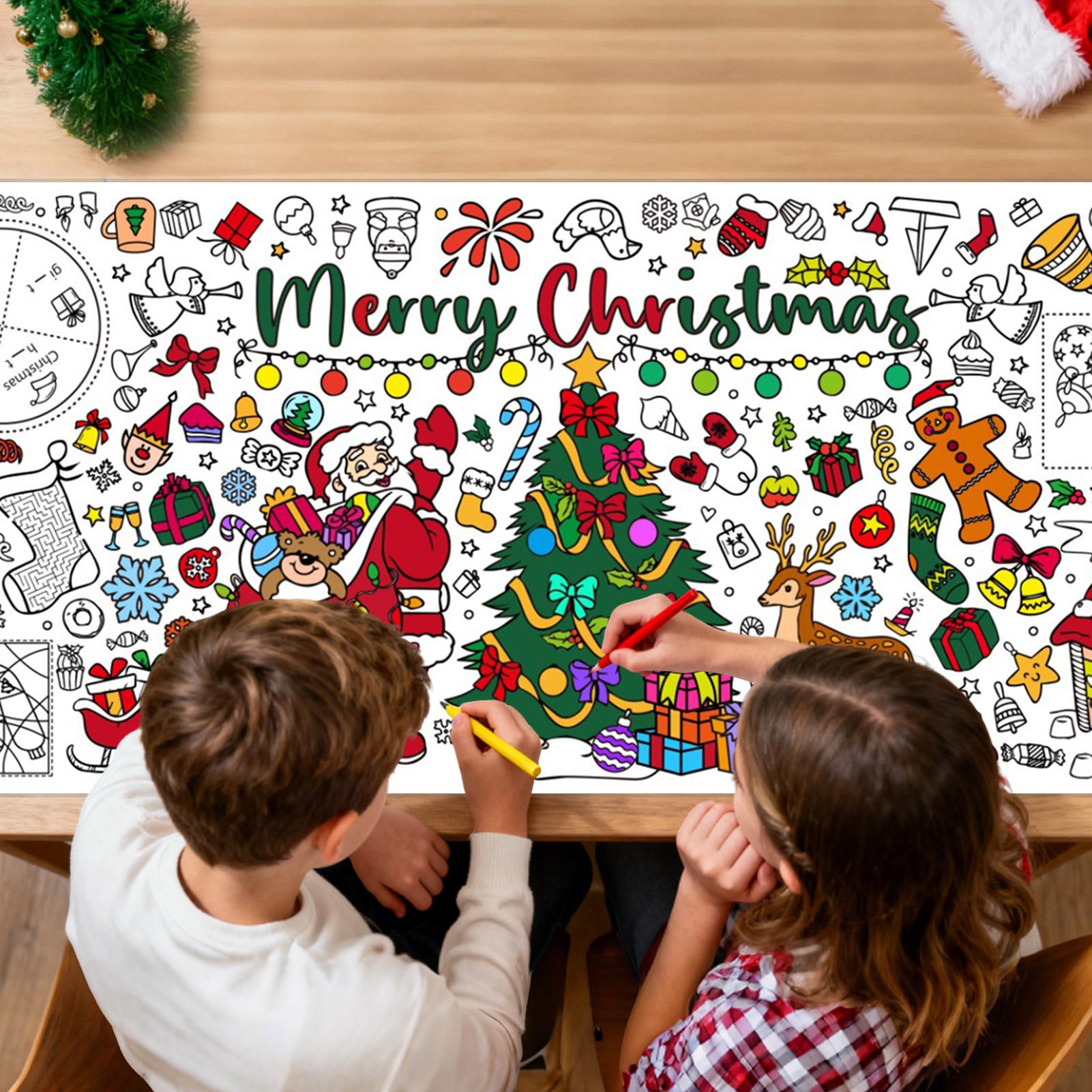 Xmas Giant Coloring PosterBlan - đánh giá và giá Art And Craft For Xmas