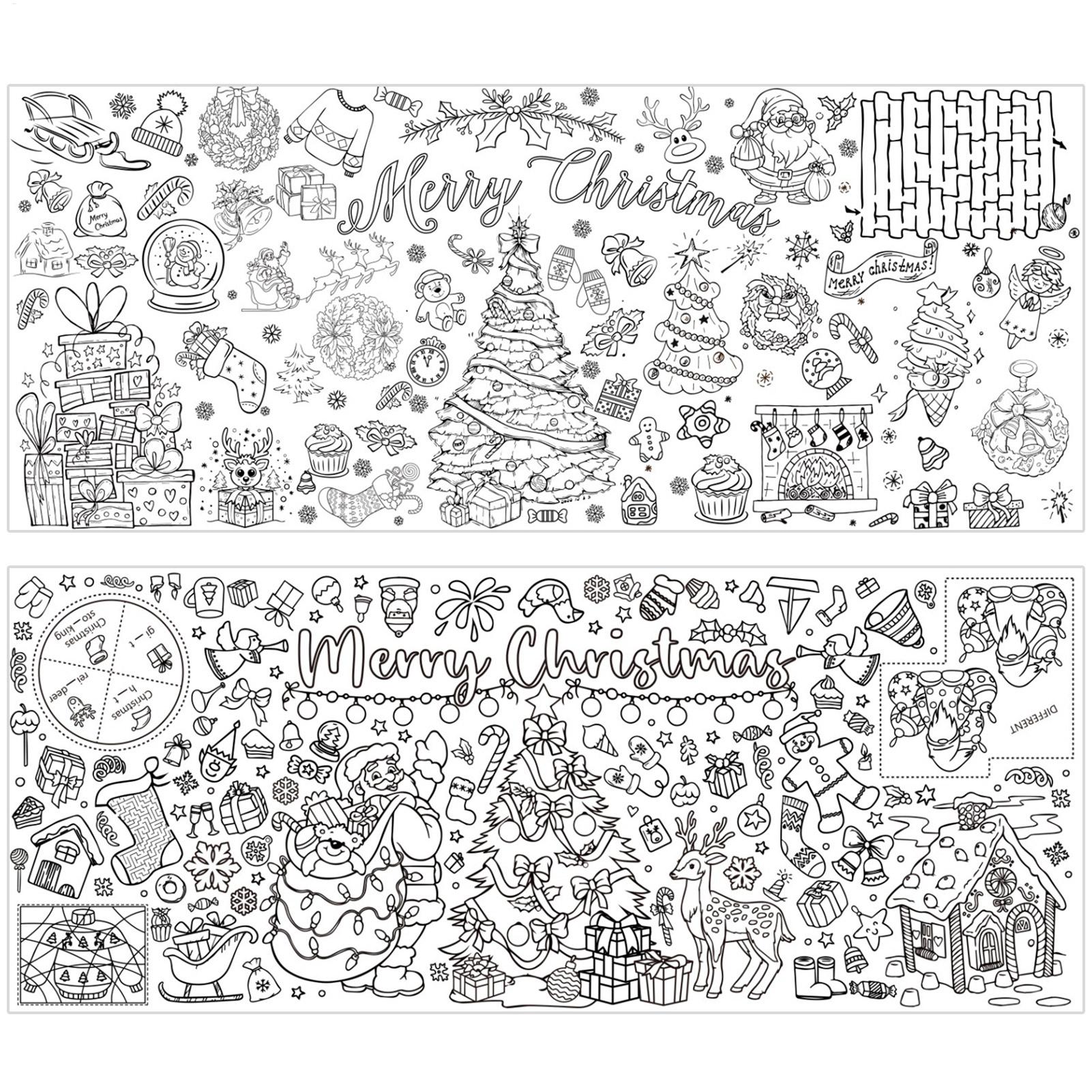 Xmas Giant Coloring PosterBlan - đánh giá và giá Art And Craft For Xmas