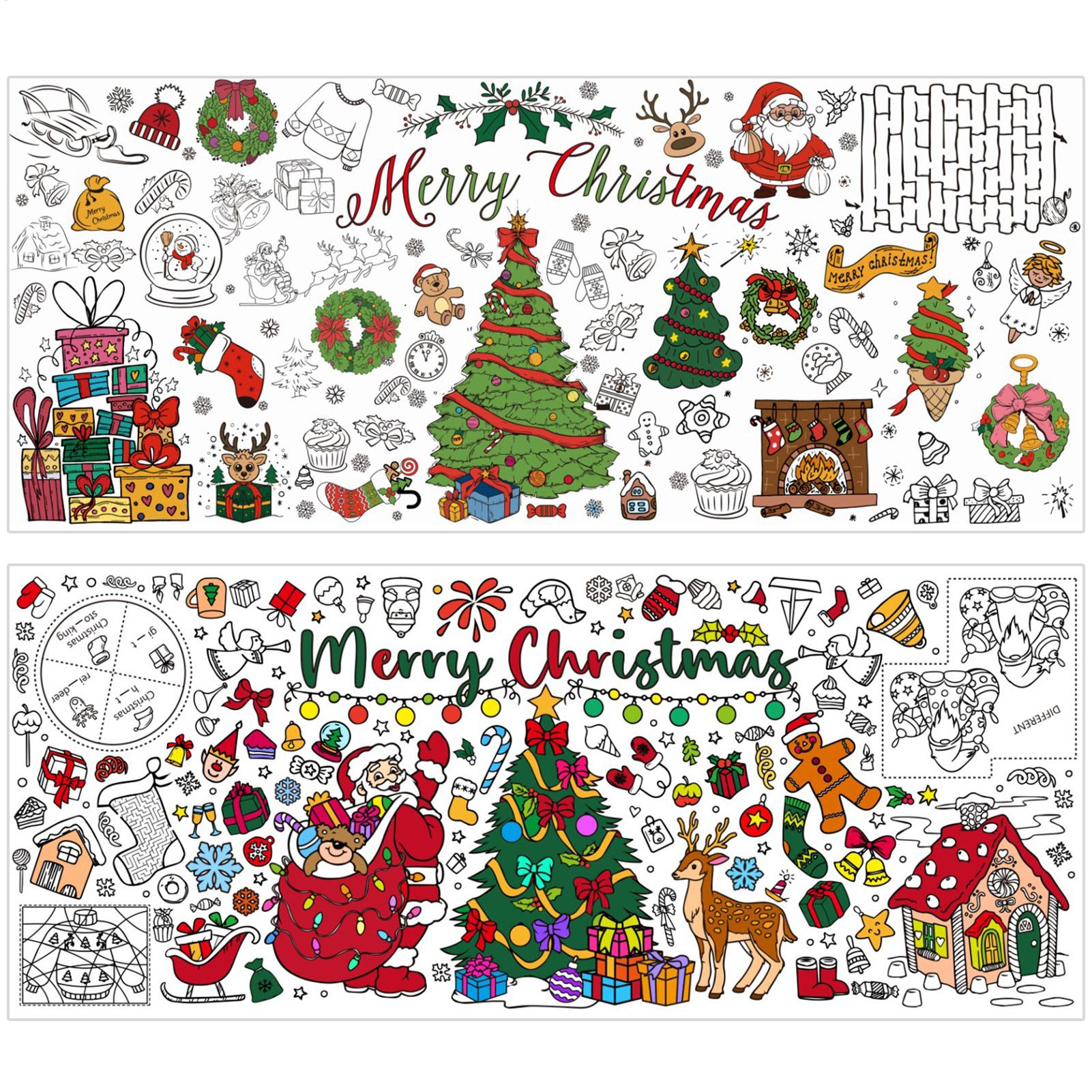 Xmas Giant Coloring PosterBlan - đánh giá và giá Art And Craft For Xmas