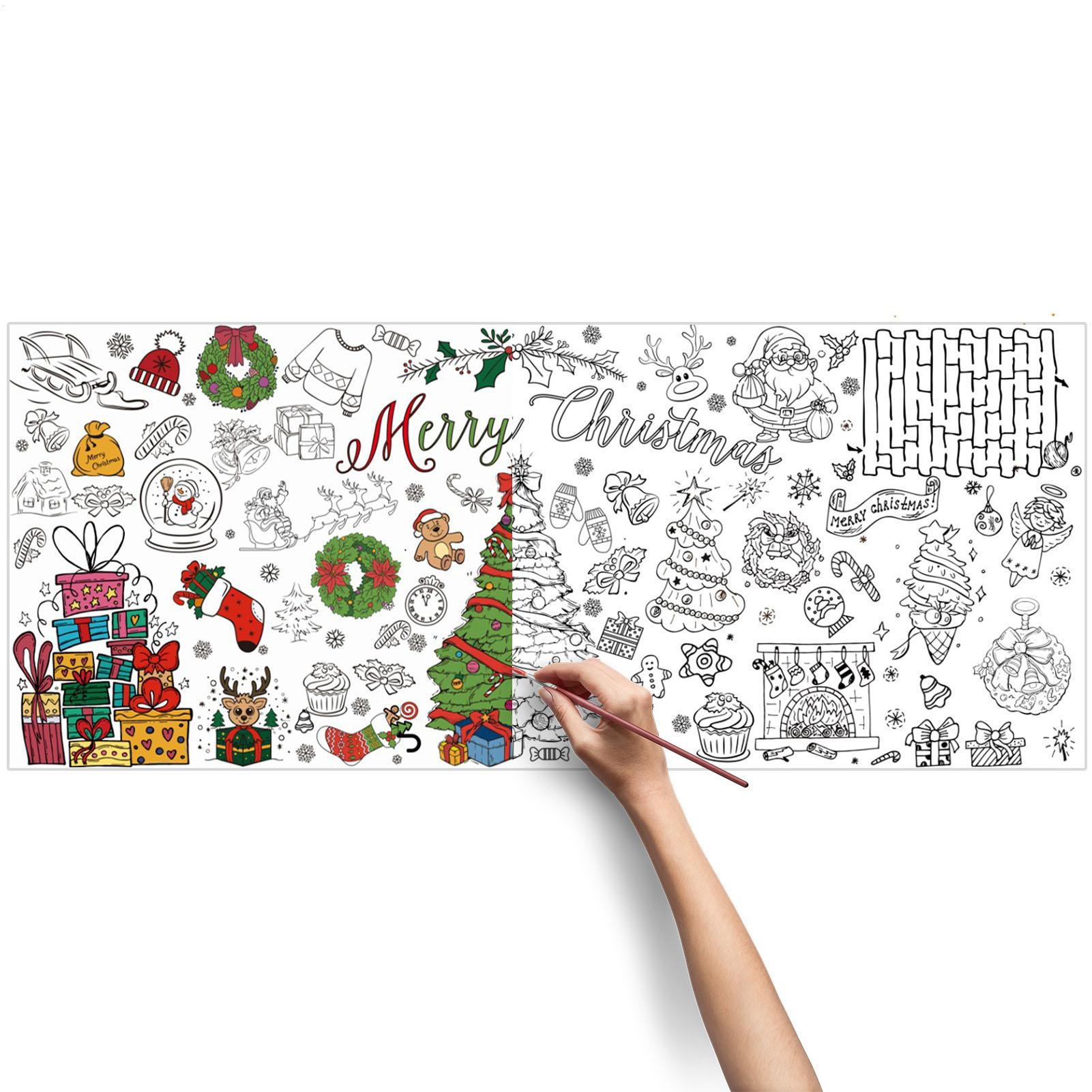 Xmas Giant Coloring PosterBlan - đánh giá và giá Art And Craft For Xmas