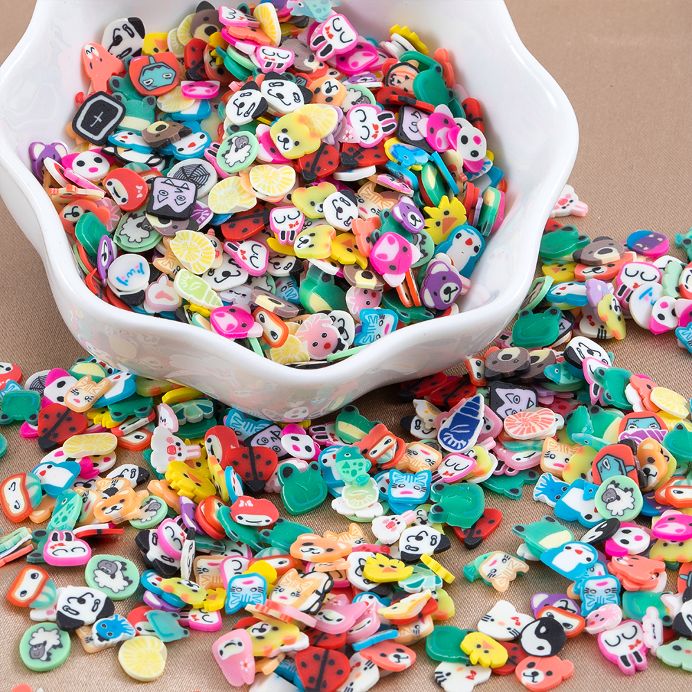 1000pcs Mix Fruit Soft Clay Sl - đánh giá và giá Art Craft Animals