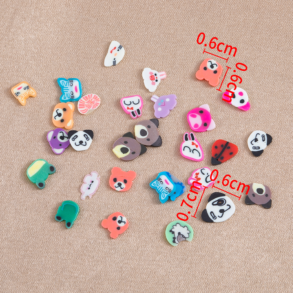 1000pcs Mix Fruit Soft Clay Sl - đánh giá và giá Art Craft Animals