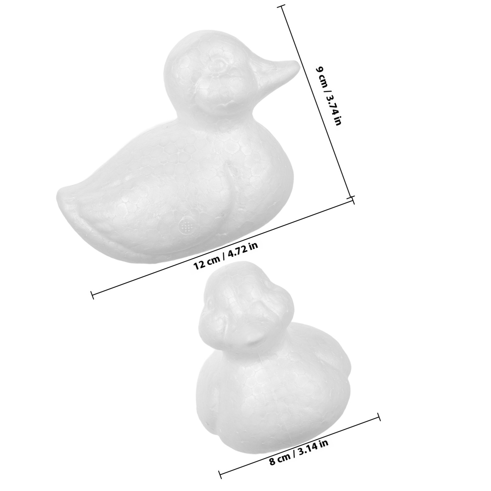 5pcs Foam Duck Shapes White Po - đánh giá và giá Art Craft Animals