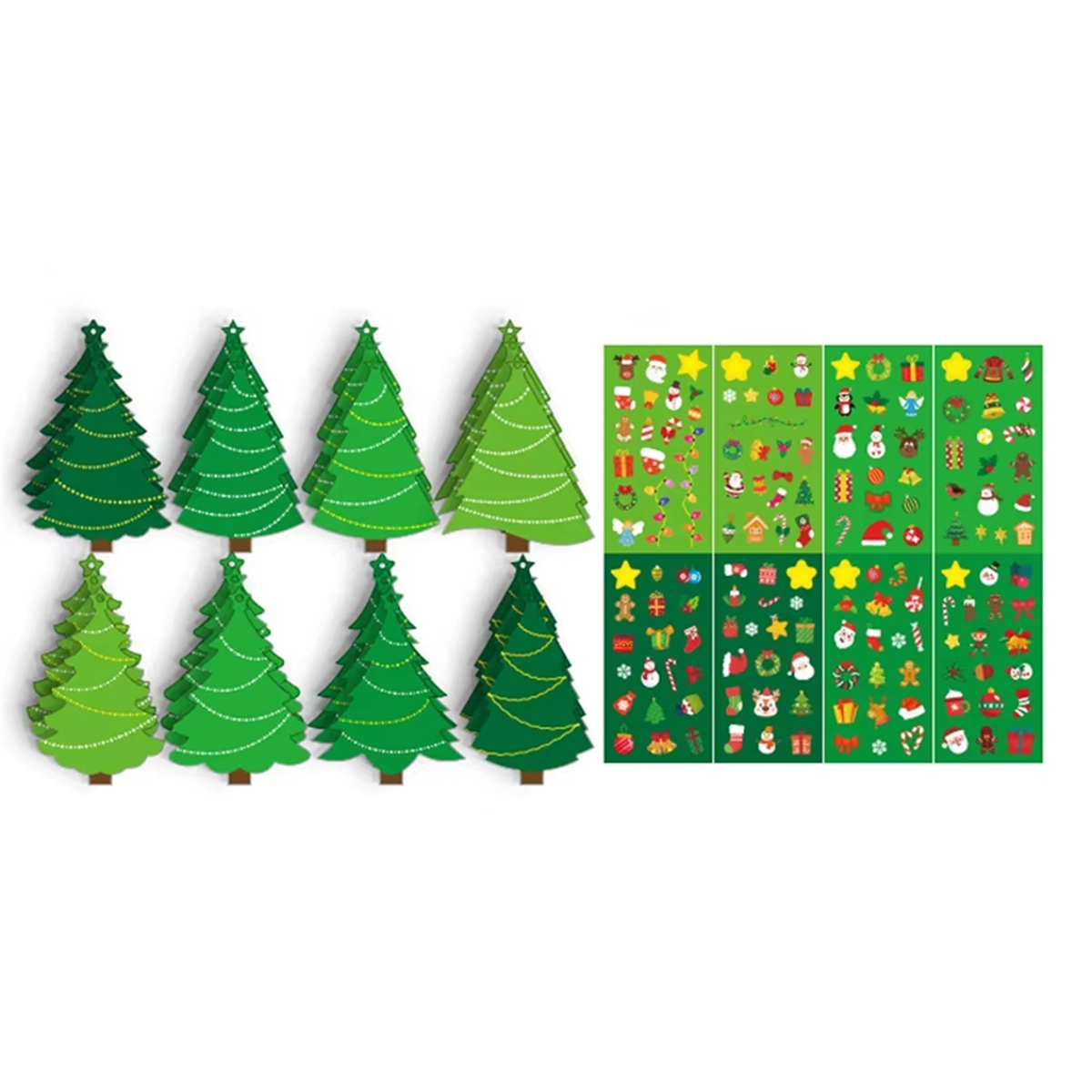 A11I 24PCS Christmas Tree DIY  - đánh giá và giá Art And Craft For Xmas